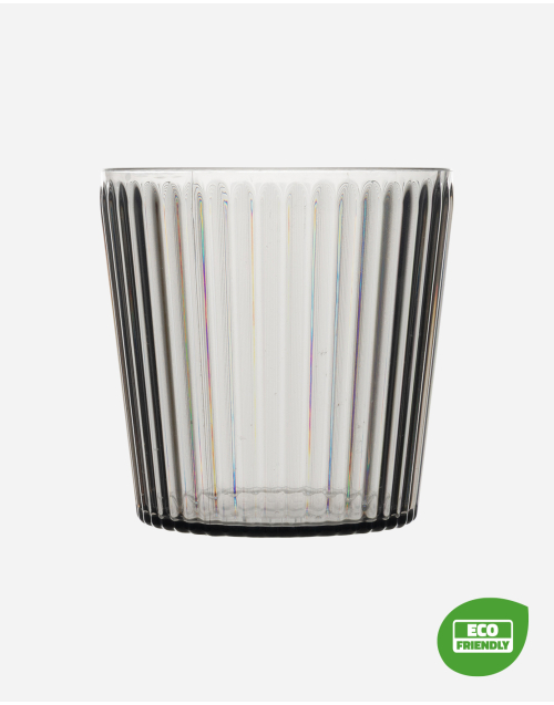 Wasserglas - Nomad - RPET - Grau - 400 ml - 4 Stück