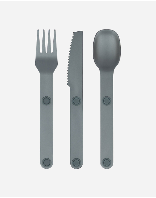 Besteckset - Aluminium - 3-Teilig