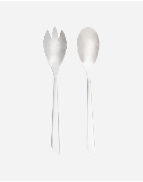 Slabestek - 2-Delig - Zilver