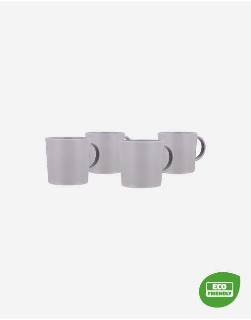 Mug - Renew - RPET - Grey - 400 ml - 4 Pieces
