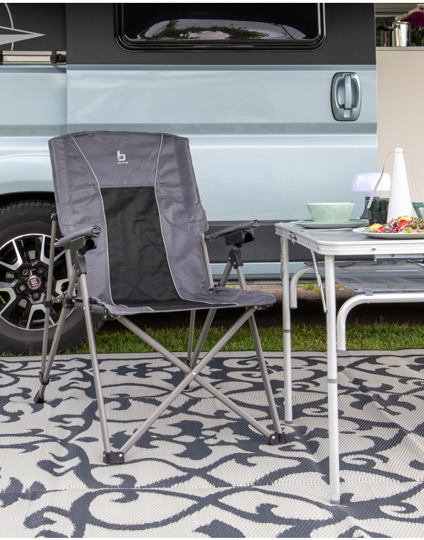 Bo-Camp Folding chair Fraser Positions Anthracite