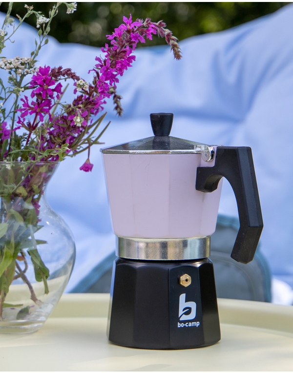 Bo Camp Pastel collection Percolator Turenne Lilac Aluminium 6 Cups