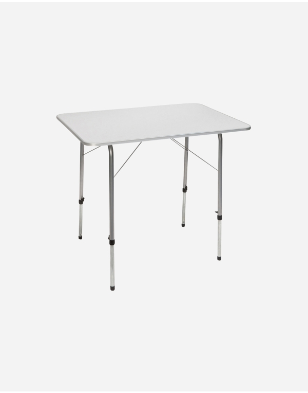 Camping table  - Adjustable height - 80x60 cm