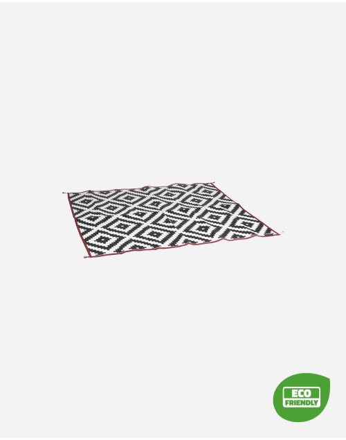 Urban Outdoor collection - Alfombra - Lewisham - Mediana - Negro/Blanco