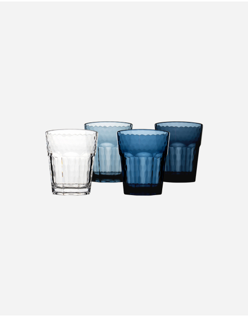 Vaso - Mix & Match - 200 ml - 4 Piezas - Azul