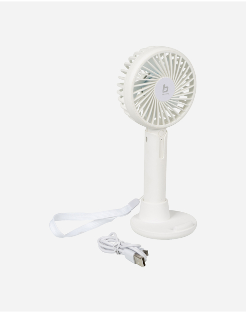 Ventilador portátil - Con soporte - Recargable