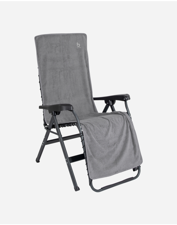 Toalla para silla L - Universal - Tejido de rizo - Gris