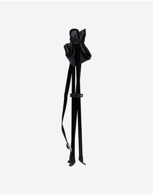 3-Poots krukje - Deluxe - Antraciet - 55 cm
