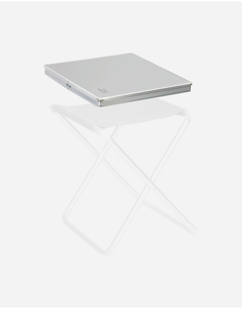 Oplegblad voor krukje - Grijs