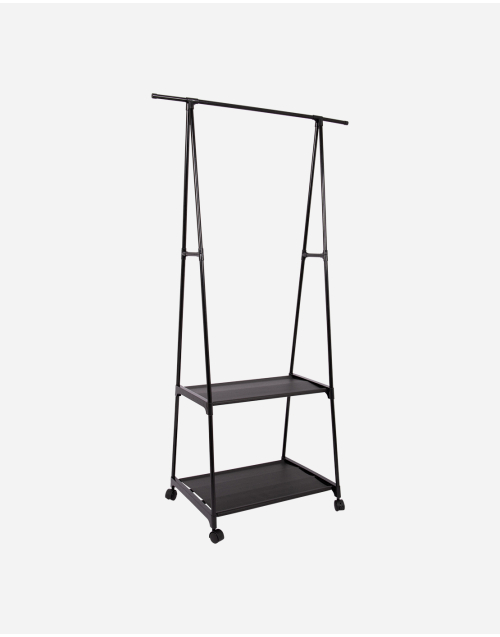 Kledingrek - Spirit - Metaal - Zwart