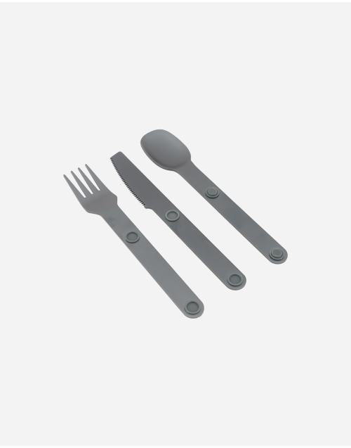 Bestekset - Aluminium - 3-Delig