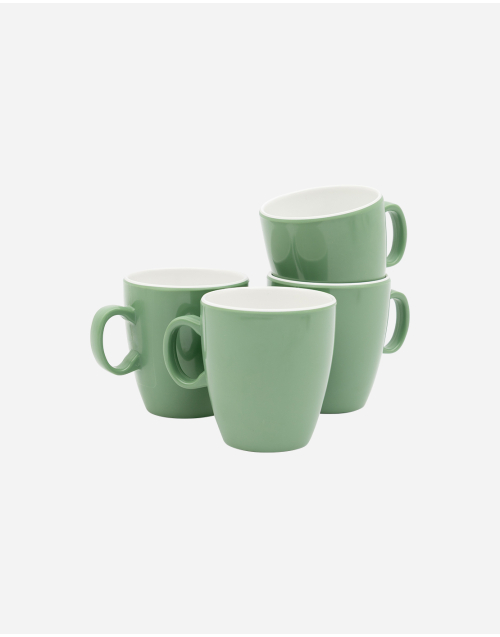 Mok - Two-tone - 4 Stuks - Groen