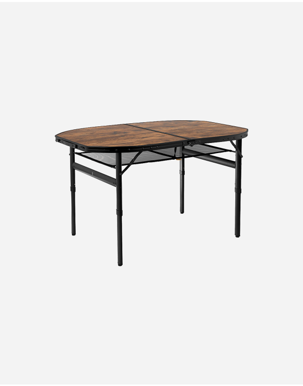 Industrial collection - Tafel - Melrose - Ovaal - Koffermodel - 120x80 cm
