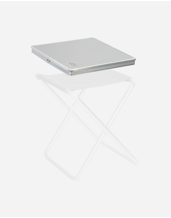 Oplegblad voor krukje - Grijs